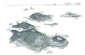 Adalar tarihi genel çizim